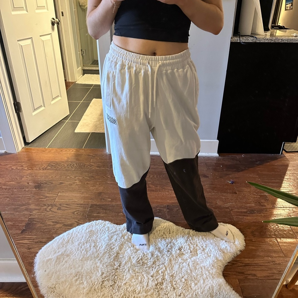 Ganni Two-Tone Joggers